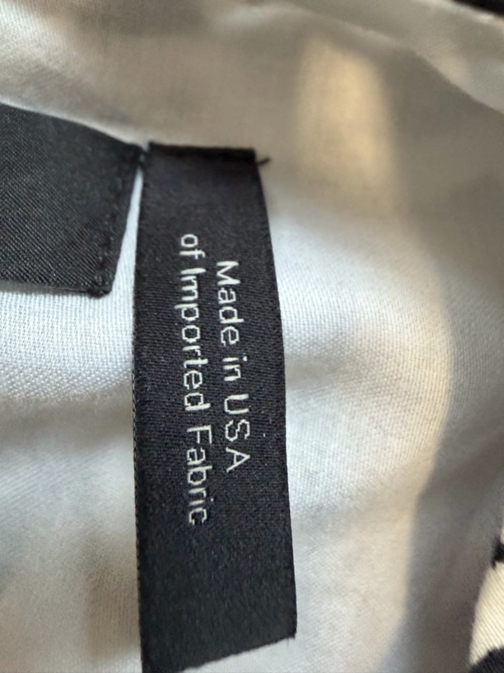Theory NWT Adraya Pitch Cotton Black & White Geometric Sleeveless Shift Dress 6 - Picture 7 of 9
